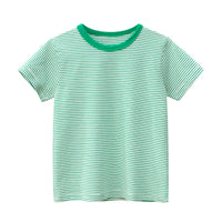 Load image into Gallery viewer, Baby Kid Unisex Striped T-Shirts Wholesale 220518429
