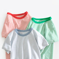 Load image into Gallery viewer, Baby Kid Unisex Striped T-Shirts Wholesale 220518429
