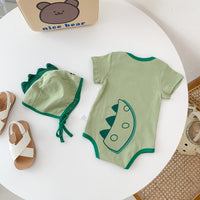 Load image into Gallery viewer, Baby Unisex Dinosaur Rompers Wholesale 220518451

