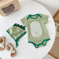 Load image into Gallery viewer, Baby Unisex Dinosaur Rompers Wholesale 220518451

