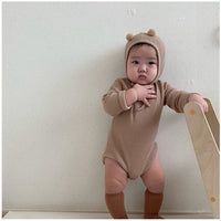 Load image into Gallery viewer, Baby Unisex Solid Color Rompers Wholesale 22051853
