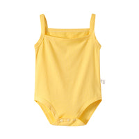 Load image into Gallery viewer, Baby Girls Solid Color Rompers Wholesale 22051874
