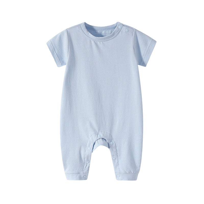 Baby Unisex Solid Color Jumpsuits Wholesale 22051878