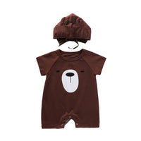 Load image into Gallery viewer, Baby Unisex Animals Cartoon Print Rompers Wholesale 22051880
