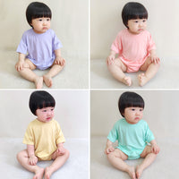 Load image into Gallery viewer, Baby Unisex Solid Color Rompers Wholesale 22051881
