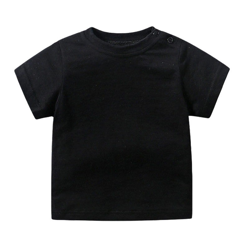 Baby Girls Boys Solid Color T-Shirts Wholesale 22051887