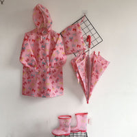 Load image into Gallery viewer, Girls Boys Car Cartoon Bow Print Accessories Rain Gear Wholesale 220520159
