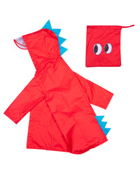 Load image into Gallery viewer, Unisex Solid Color Dinosaur Accessories Rain Gear Wholesale 22052034
