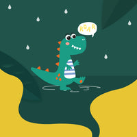 Load image into Gallery viewer, Unisex Dinosaur Cartoon Unicorn Print Accessories Rain Gear Wholesale 22052084
