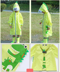 Load image into Gallery viewer, Unisex Dinosaur Cartoon Print Accessories Rain Gear Wholesale 22052088

