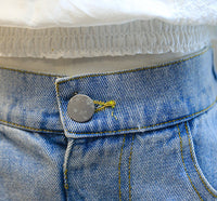 Load image into Gallery viewer, 2 Pieces Set Kid Girls Flower Embroidered Tops And Lace Shorts Wholesale 220524119
