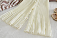 Load image into Gallery viewer, 2 Pieces Set Kid Girls Solid Color Tank Tops And Pants Wholesale 220524120
