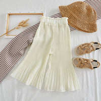 Load image into Gallery viewer, 2 Pieces Set Kid Girls Solid Color Tank Tops And Pants Wholesale 220524120
