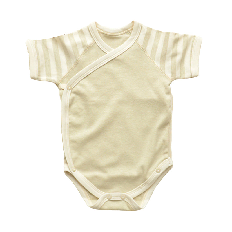 Baby Unisex Striped Rompers Wholesale 22052414