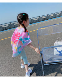 Load image into Gallery viewer, 2 Pieces Set Baby Kid Girls Tie Dye T-Shirts And Solid Color Pants Leggings Wholesale 220524141
