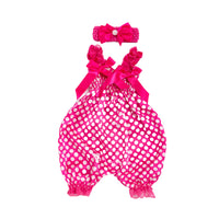 Load image into Gallery viewer, Baby Girls Flower Leopard Polka dots Plant Print Rompers Wholesale 22052415
