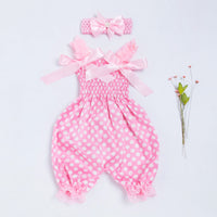 Load image into Gallery viewer, Baby Girls Flower Leopard Polka dots Plant Print Rompers Wholesale 22052415
