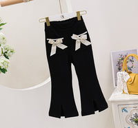 Load image into Gallery viewer, 2 Pieces Set Kid Girls Love heart Print Blouses And Bow Pants Wholesale 220524167
