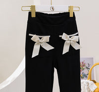 Load image into Gallery viewer, 2 Pieces Set Kid Girls Love heart Print Blouses And Bow Pants Wholesale 220524167
