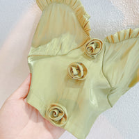 Load image into Gallery viewer, 2 Pieces Set Kid Girls Solid Color Tank Tops And Skirts Wholesale 220524183
