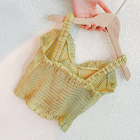 Load image into Gallery viewer, 2 Pieces Set Kid Girls Solid Color Tank Tops And Skirts Wholesale 220524183
