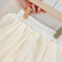 Load image into Gallery viewer, 2 Pieces Set Kid Girls Solid Color Tank Tops And Skirts Wholesale 220524183
