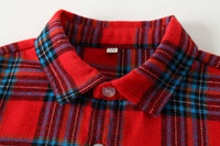 Load image into Gallery viewer, Baby Kid Boys Checked Shirts Wholesale 220524197
