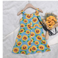 Load image into Gallery viewer, Kid Girls Flower Print Dresses Wholesale 220524214
