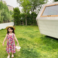 Load image into Gallery viewer, Kid Girls Flower Print Dresses Wholesale 220524215
