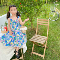 Load image into Gallery viewer, Kid Girls Flower Print Dresses Wholesale 220524215
