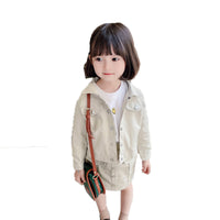 Load image into Gallery viewer, 2 Pieces Set Kid Girls Solid Color Jackets&amp;Outwears And Skirts Wholesale 220524219
