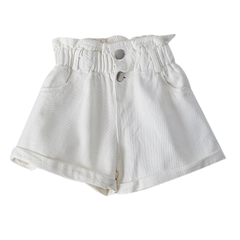Kid Girls Solid Color Shorts Wholesale 220524222