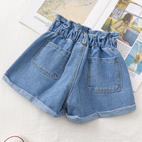 Load image into Gallery viewer, Kid Girls Solid Color Shorts Wholesale 220524222
