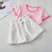Load image into Gallery viewer, Kid Girls Solid Color Shorts Wholesale 220524222
