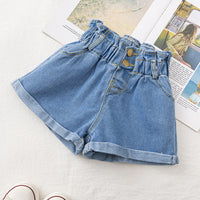 Load image into Gallery viewer, Kid Girls Solid Color Shorts Wholesale 220524222

