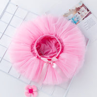 Load image into Gallery viewer, 3 Pieces Set Baby Girls Rompers And Solid Color Bow Skirts And Headwear Wholesale 22052423
