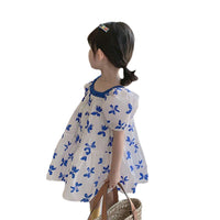 Load image into Gallery viewer, Baby Kid Girls Butterfly Print Dresses Wholesale 220524230

