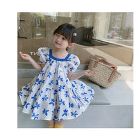 Load image into Gallery viewer, Baby Kid Girls Butterfly Print Dresses Wholesale 220524230
