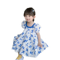 Load image into Gallery viewer, Baby Kid Girls Butterfly Print Dresses Wholesale 220524230
