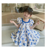 Load image into Gallery viewer, Baby Kid Girls Butterfly Print Dresses Wholesale 220524230
