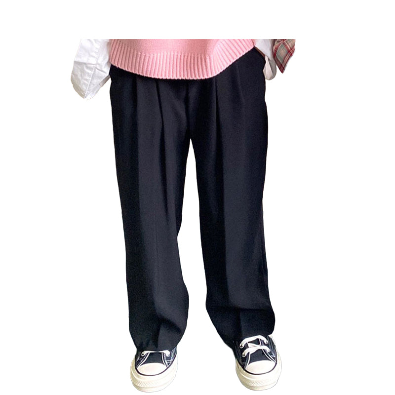 Baby Kid Unisex Solid Color Pants Trousers Wholesale 220524232