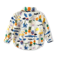 Load image into Gallery viewer, Baby Kid Boys Animals Cartoon Print Shirts Wholesale 220524233
