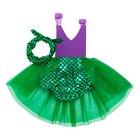 Load image into Gallery viewer, Baby Girls Embroidered Print Rompers And Accessories Headwear Wholesale 22052424
