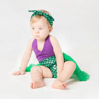 Load image into Gallery viewer, Baby Girls Embroidered Print Rompers And Accessories Headwear Wholesale 22052424
