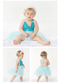 Load image into Gallery viewer, Baby Girls Embroidered Print Rompers And Accessories Headwear Wholesale 22052424
