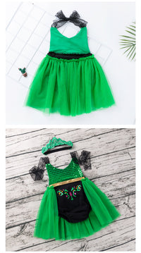 Load image into Gallery viewer, Baby Girls Embroidered Print Rompers And Accessories Headwear Wholesale 22052424
