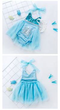Load image into Gallery viewer, Baby Girls Embroidered Print Rompers And Accessories Headwear Wholesale 22052424

