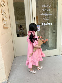 Load image into Gallery viewer, Baby Kid Girls Solid Color Dresses Wholesale 220524257
