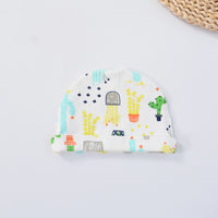 Load image into Gallery viewer, Baby Unisex Solid Color Polka dots Animals Cartoon Plant Star Print Hats Wholesale 220524279
