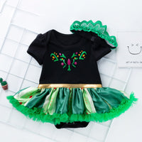 Load image into Gallery viewer, Baby Girls Embroidered Dresses And Accessories Headwear Wholesale 22052428

